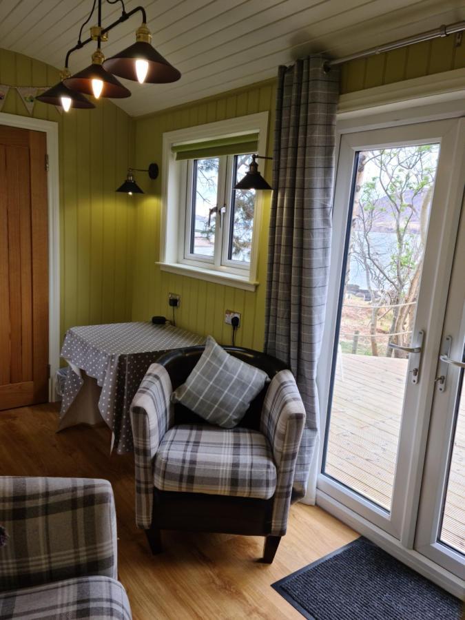 The Bay ,Luxury Shepherds Hut, Dundonnell Eksteriør billede