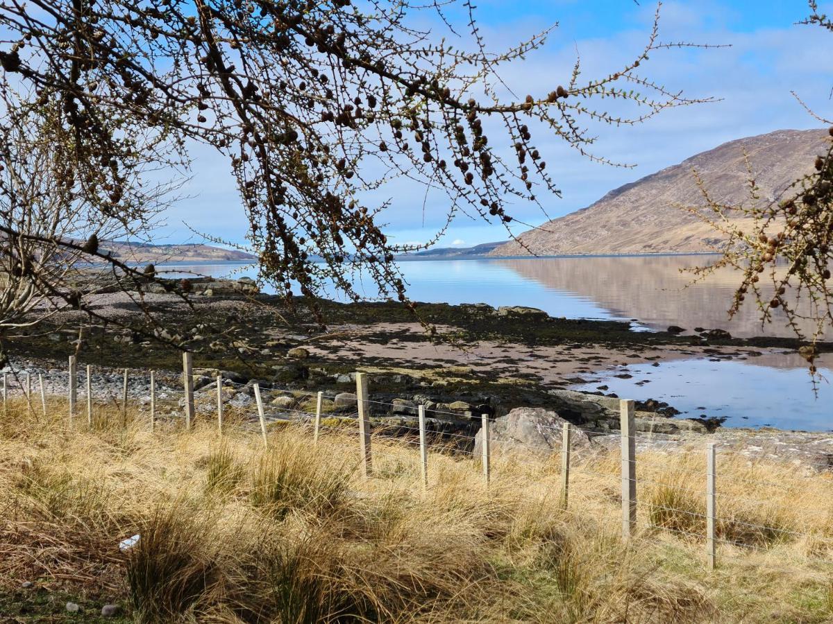 The Bay ,Luxury Shepherds Hut, Dundonnell Eksteriør billede
