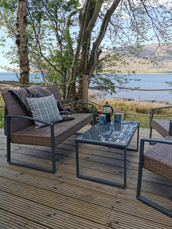The Bay ,Luxury Shepherds Hut, Dundonnell Eksteriør billede