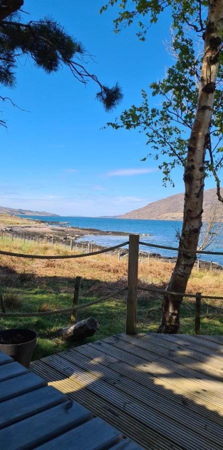 The Bay ,Luxury Shepherds Hut, Dundonnell Eksteriør billede