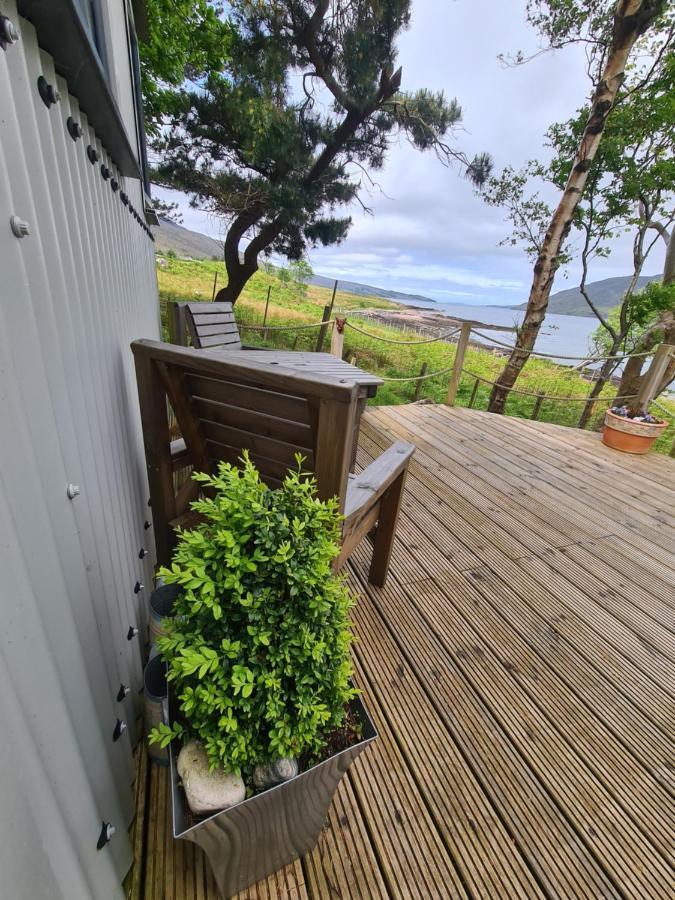 The Bay ,Luxury Shepherds Hut, Dundonnell Eksteriør billede