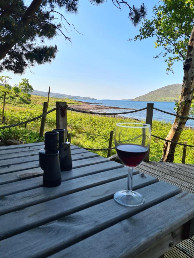 The Bay ,Luxury Shepherds Hut, Dundonnell Eksteriør billede